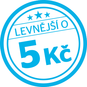 ekonomicky - levnejsi o 7 Kč