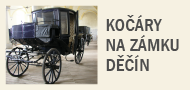 Kočáry Poštovního muzea na Zámku Děčín