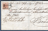 Dopis s rakouskou poštovní známkou 