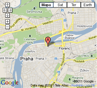 Mapa PM Praha 