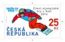 Olympijská známka k Zimní olympiádě v Soči - 