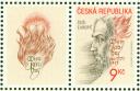 Foto 02 - Mistr Jan Hus na poštovní známce Oldřicha Kulhánka - 