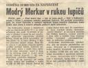 Foto 02 - Článek z deníku Práce ze dne 27. března 1970 o krádeži modrých Merkurů - 