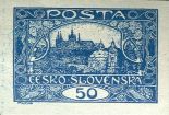 Výplatní známky z emise Hradčany 