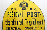 Rakouský poštovní štít oválný