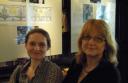 Foto 13 - Aranžérky výstavy - Na vernisáži si vyslechly slova chvály za provedenou práci i aranžérky výstavy Dagmar Laštovková (vpravo) a Ilona Kotrčová
