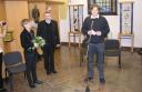 Foto 09 - Interaktivní soutěž kurátora výstavy - Interaktivní soutěž s názvem „Hlavy, ze kterých se rodí známky“ představil kurátor výstavy Martin Říha